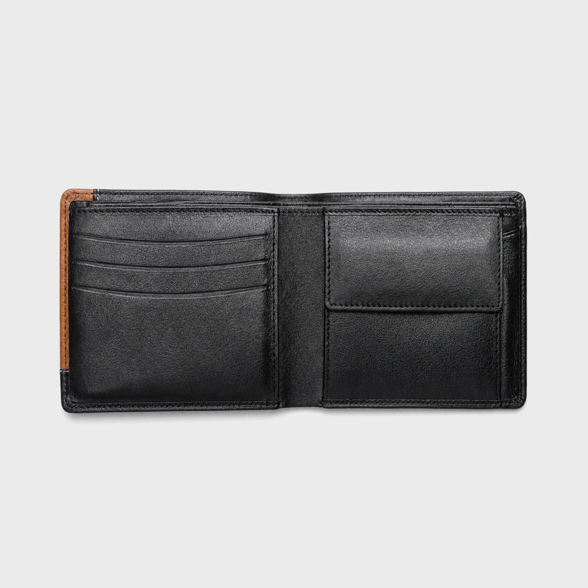 Rovex Bifold Leather Wallet Black - DWR401B